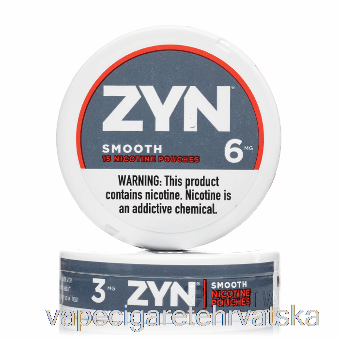 Vape Hrvatska Zyn Nicotine Pouches - Smooth 6mg (5-pack)
